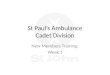 St Paul’s Ambulance Cadet Division