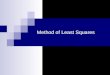 Method of Least Squares