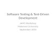Software Testing & Test-Driven Development