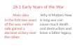 26.1  Early Years of the War