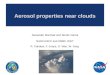 Aerosol properties near clouds