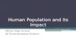 Human Population and Its Impact