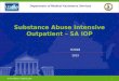Substance Abuse Intensive Outpatient – SA IOP