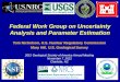 Federal Work Group on Uncertainty Analysis and Parameter  Estimation