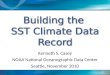 Building the  SST Climate Data Record