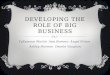 Developing the role of big business