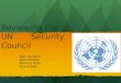 Reviewing the UN       Security Council