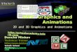 2 D and  3 D Graphics and Animations