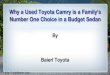 ppt 41972 Why a Used Toyota Camry is a Family s Number One Choice in a Budget Sedan