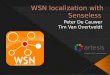 WSN  localization with Senseless