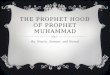 The Prophet Hood of Prophet Muhammad