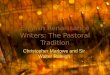 English Renaissance Writers: The Pastoral Tradition