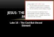 Jesus: The Iconoclast, Part 1