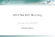 ATHENA WFI Meeting