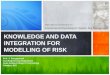 KNOWLEDGE  AND DATA  INTEGRATION FOR  MODELLING OF  RISK