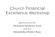 Church  Financial  Excellence Workshop