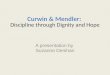 Curwin  &  Mendler :  Discipline through Dignity and Hope