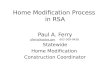 Home Modification Process  in RSA