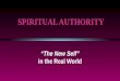 Spiritual  Authority