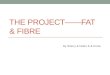 The project——fat & fibre
