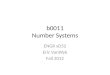 b 0011 Number Systems