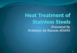 Heat Treatment of Stainless Steels