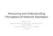 Measuring and Understanding  Throughput of  Network Topologies