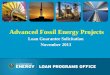 Advanced Fossil Energy Projects