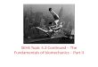 SEHS Topic 4.3 Continued – The Fundamentals of biomechanics – Part II
