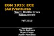 EGN 1935: ECE (Ad)Ventures