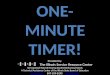 One-Minute Timer!