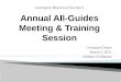 Annual All-Guides Meeting & Training Session