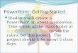 PowerPoint: Getting Started