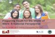 Preparing Youth for the World of  Work: A National Perspective