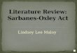 Literature Review: Sarbanes-Oxley Act