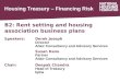 B2: Rent setting and housing association business plans
