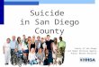 Suicide  in San Diego County