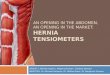 An Opening in the Abdomen, An Opening in the Market: Hernia  Tensiometers