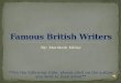 Famous British Writers