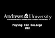 Paying For College  202