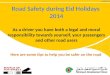 Road Safety during Eid Holidays  2014