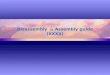 Disassembly   &  Assembly guide (XXXX)
