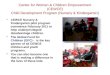Center for Women & Children Empowerment (CEWCE) Child Development Program (Nursery & Kindergarten)