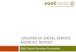 ANALYSIS OF SOCIAL SERVICE AGENCIES  Report