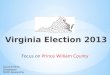 Virginia Election 2013
