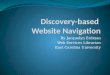 Discovery-based  Website Navigation