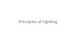 Principles of Lighting