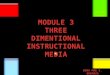MODULE 3 THREE DIMENTIONAL INSTRUCTIONAL MEDIA