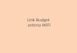 Link  Budget antena WiFi