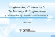 Engineering Contractor’s Technology & Engineering ( Introduction of Chiyoda’s Performance )
